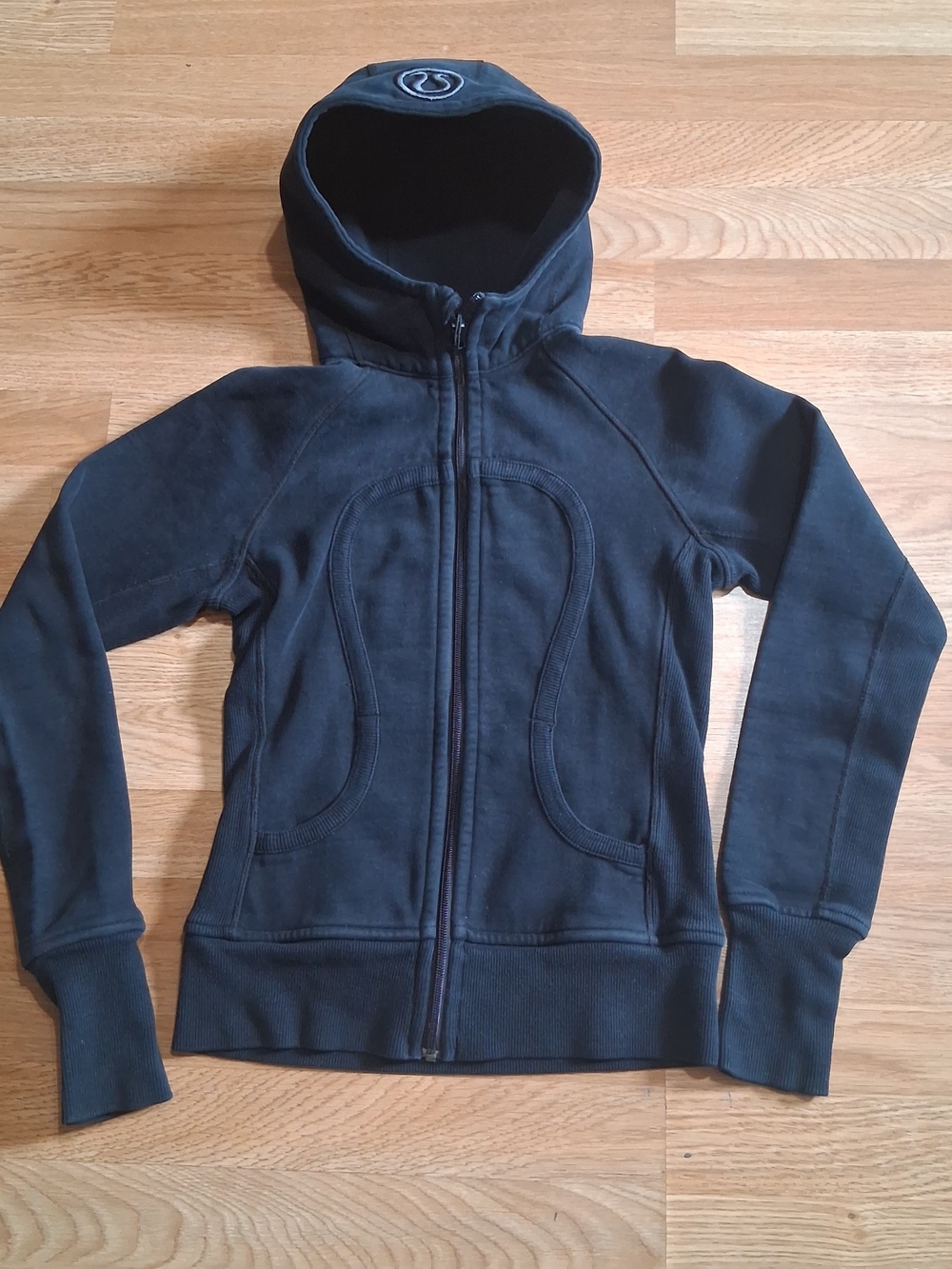Black Women Hooded Zip Jacket - Brand Unknown